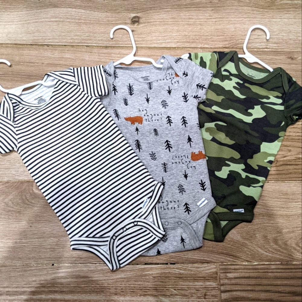 3 pack Gerbie Onsies